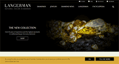 Desktop Screenshot of langerman-diamonds.com