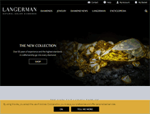 Tablet Screenshot of langerman-diamonds.com